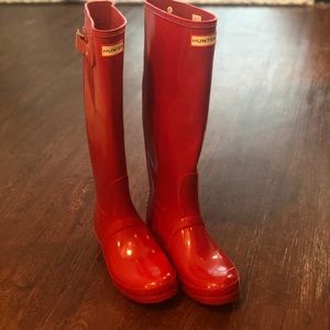 Hunter rain boots